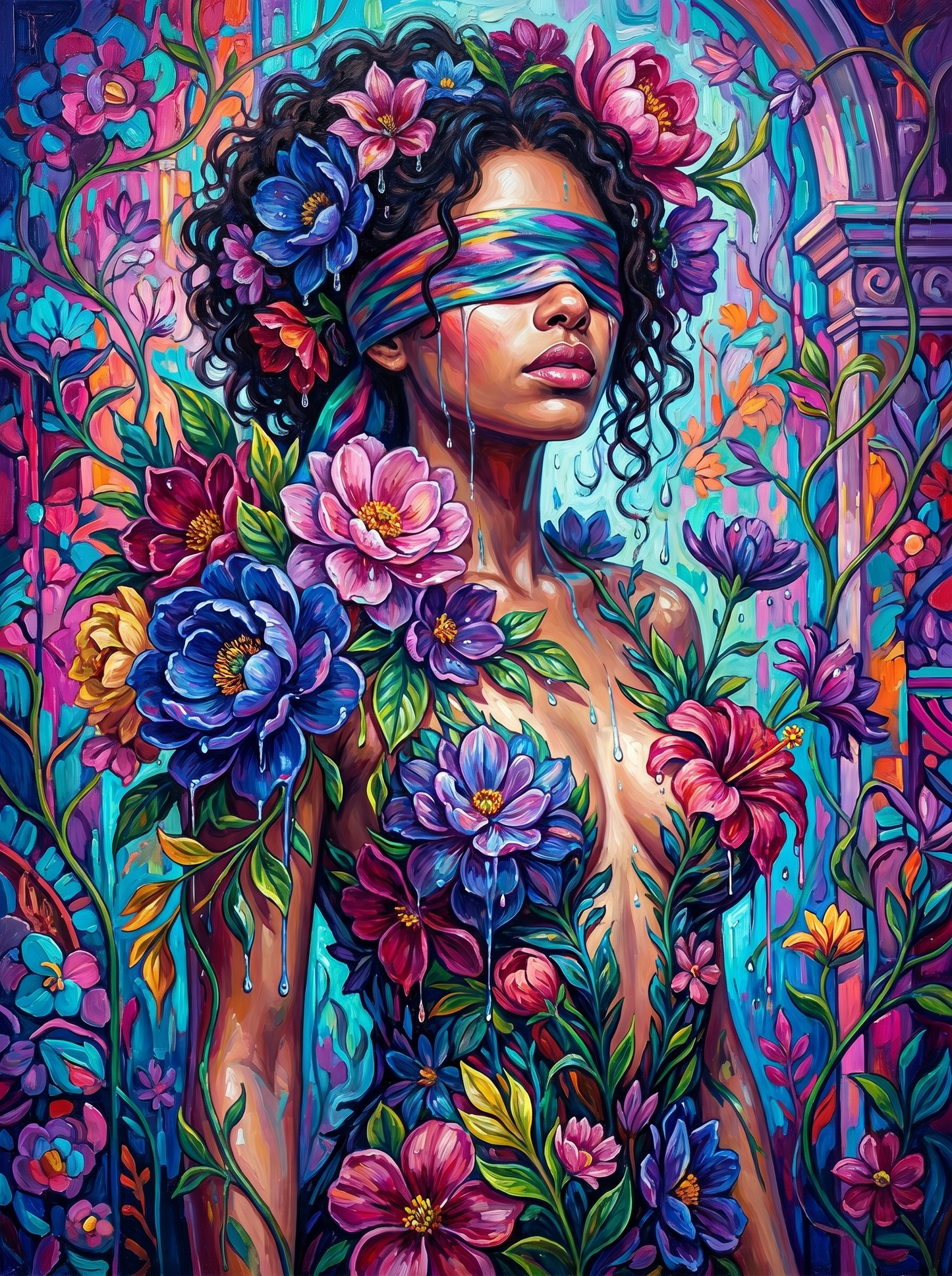 Covered in What She Felt (80 Colors)