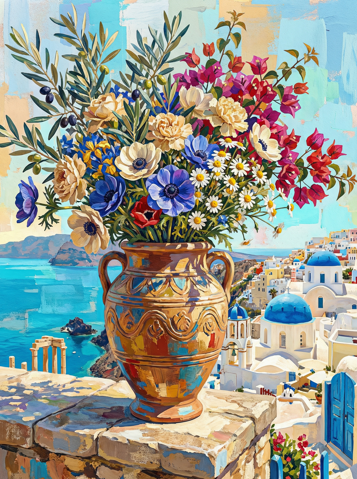 Santorini Seaside Bouquet