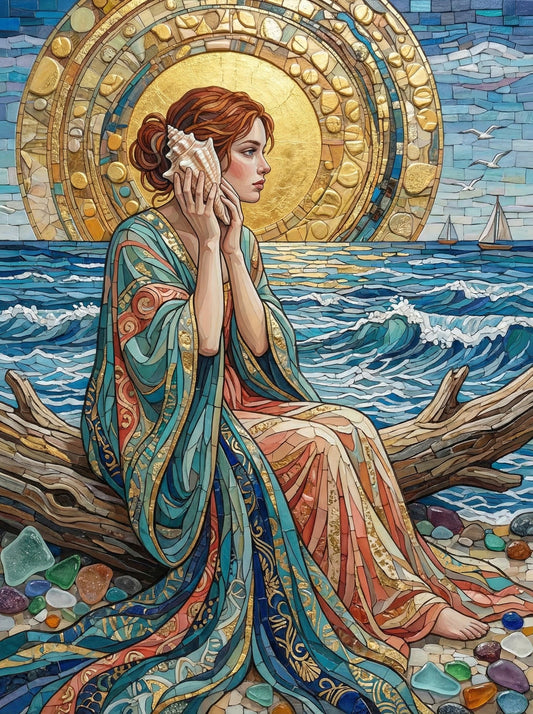 Seaside Maiden Golden Halo (120 Colors)