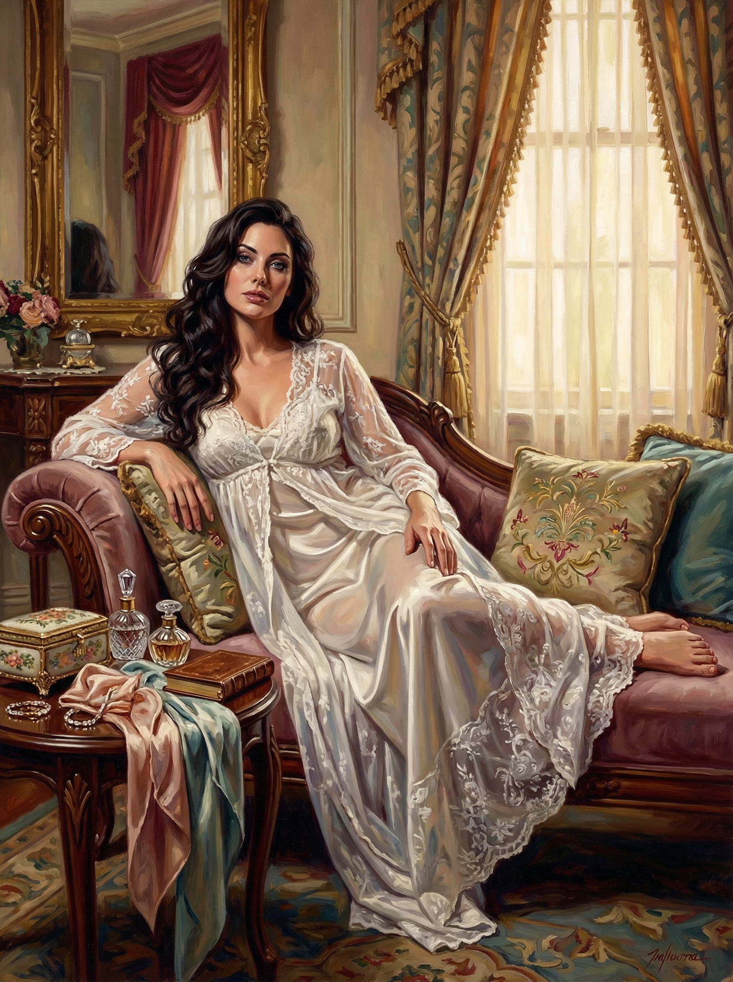 Silk Robe Serenity (120 Colors)