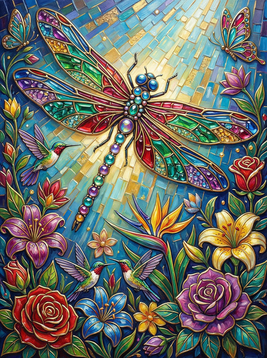 Dragonfly Blossoms (120 Colors)