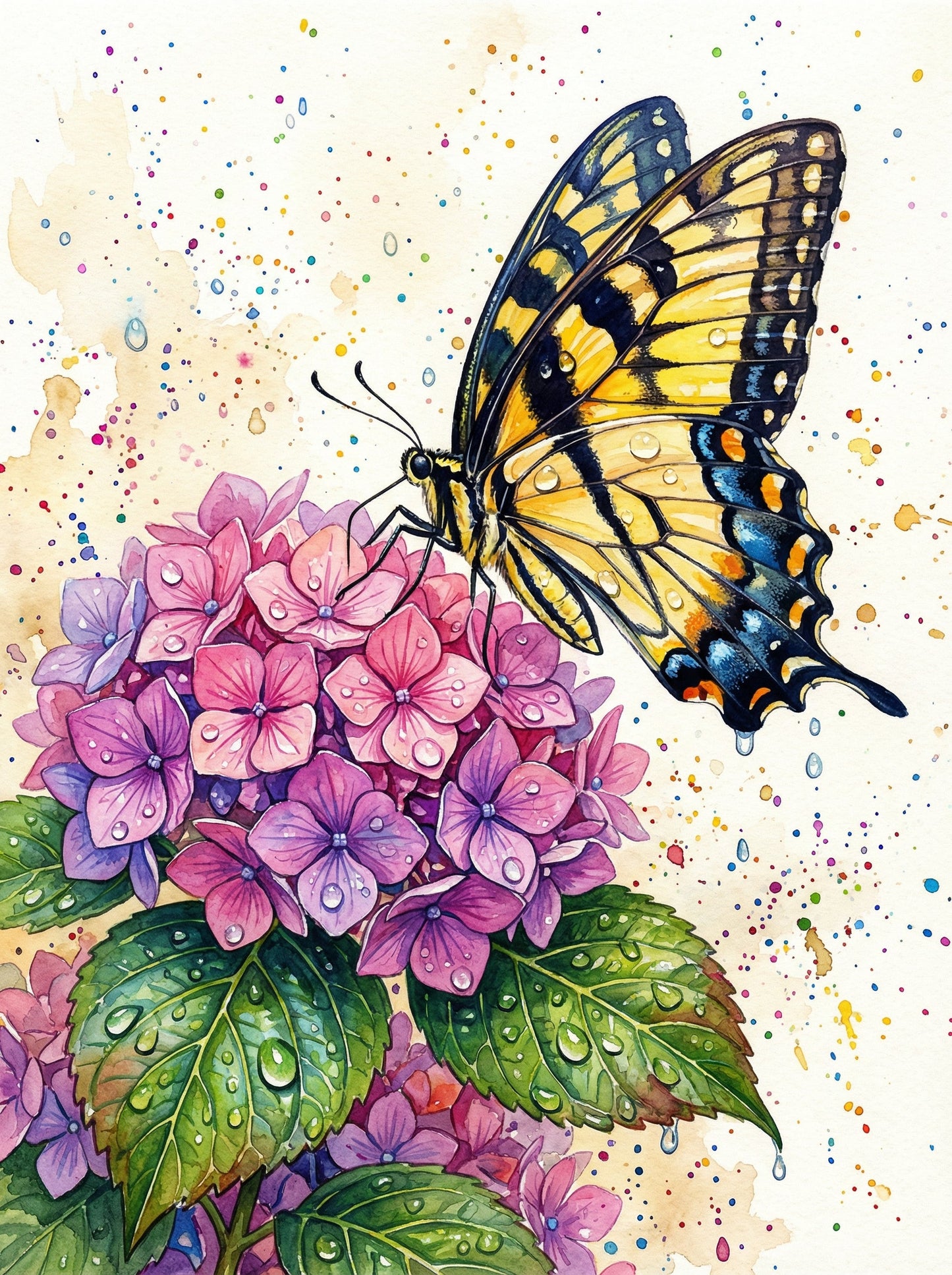 Swallowtail Hydrangea Sparkle