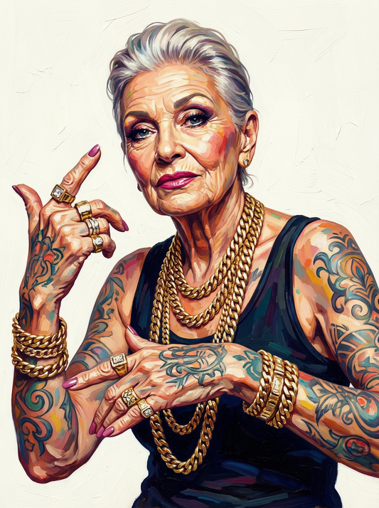 Tattooed Hands Gesture (120 Colors)