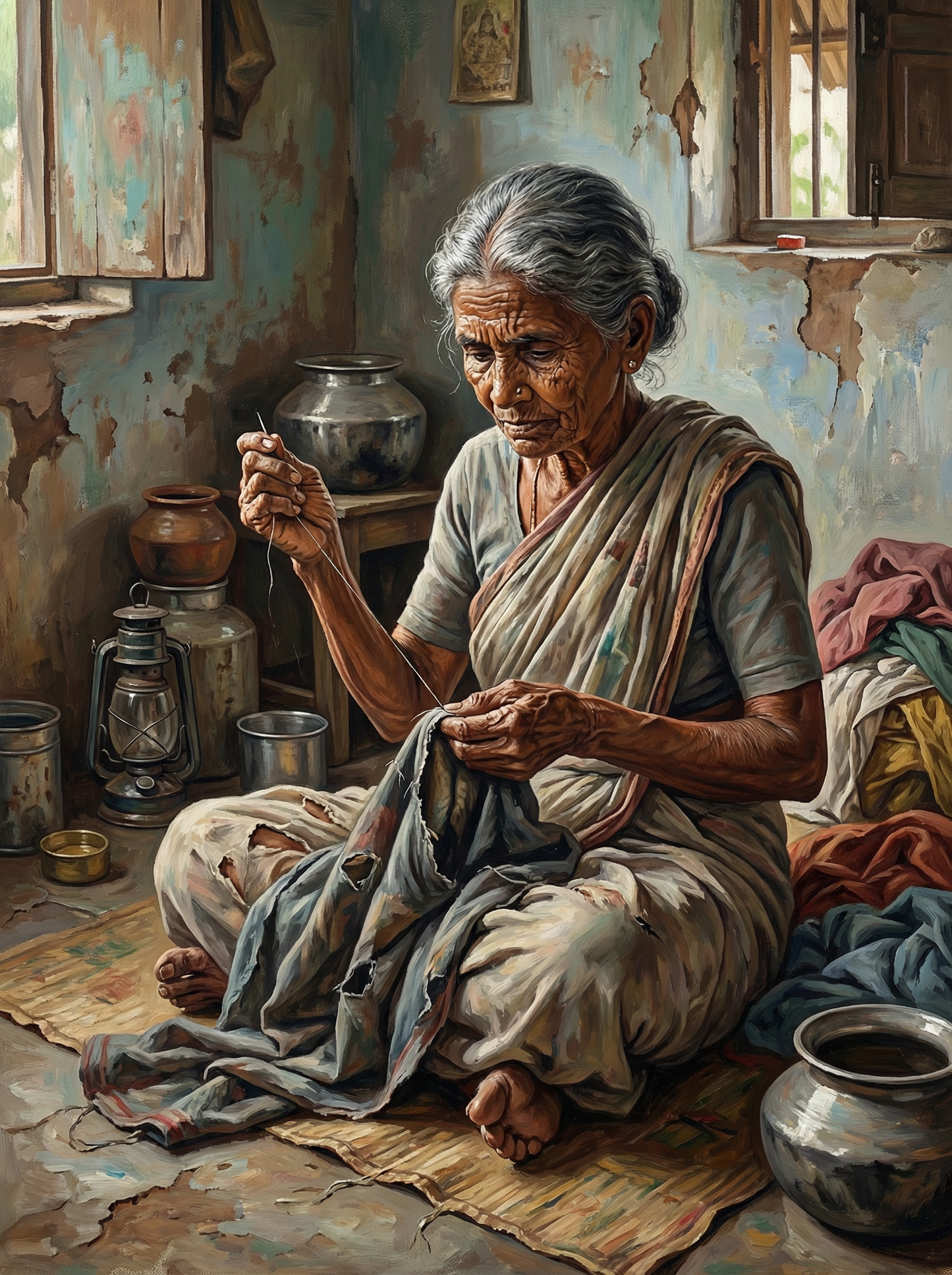 The Seamstress at Work