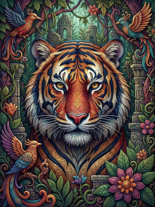 Tiger Temple Garden (120 Colors)