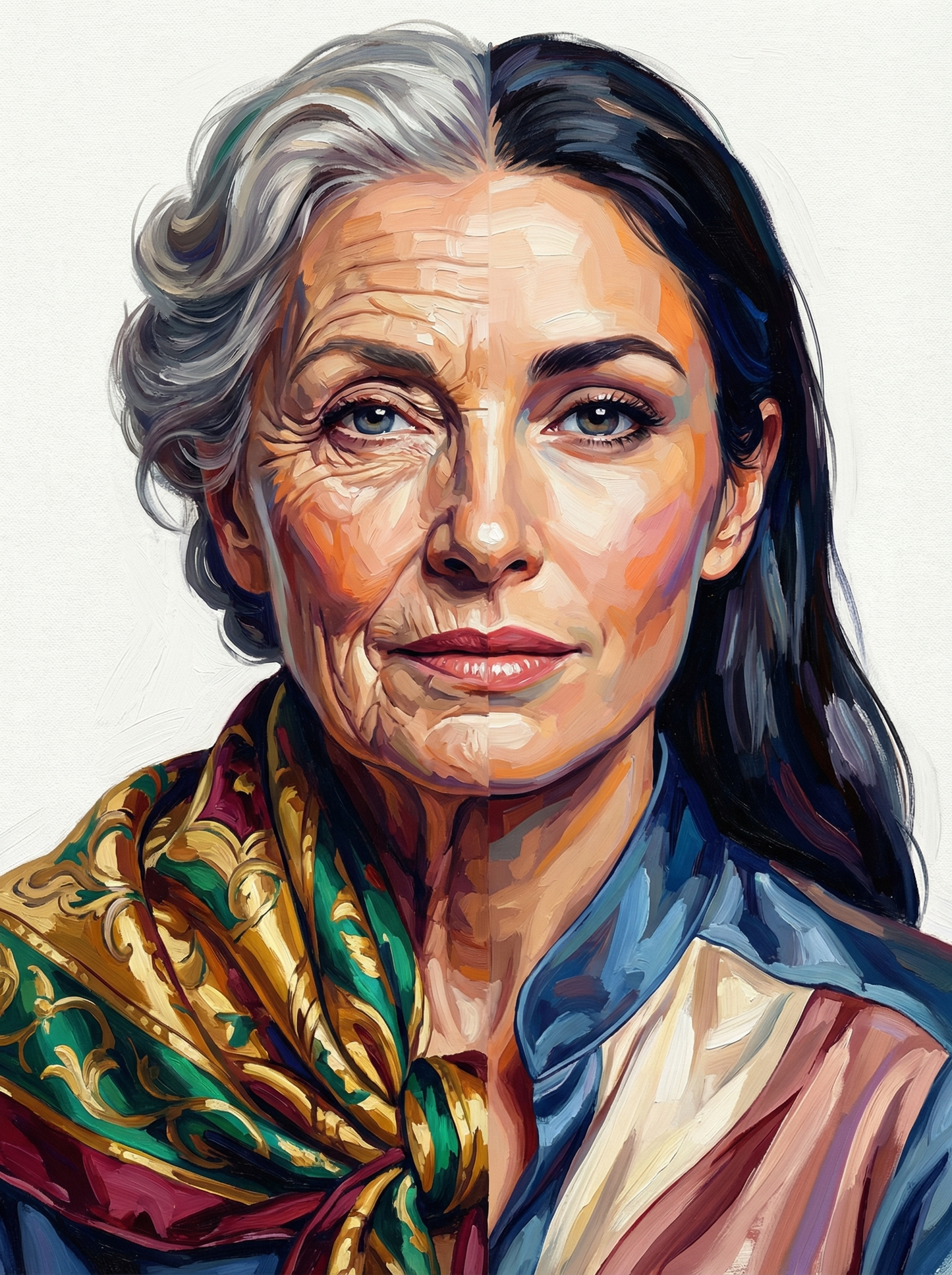 Timeless Elegance Portrait (80 Colors)