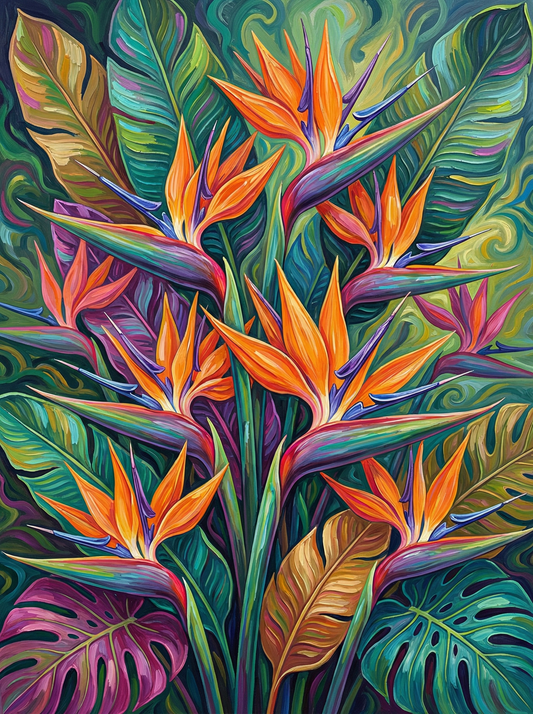 Tropical Bird Of Paradise