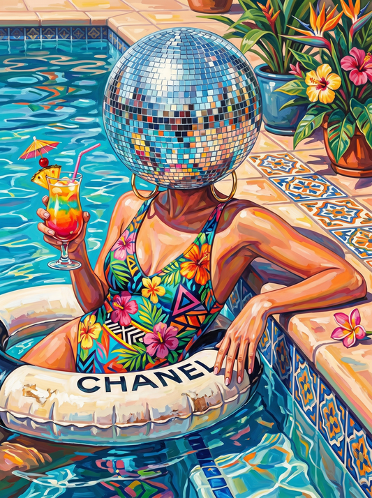 Tropical Disco Poolside Diva (80 Colors)