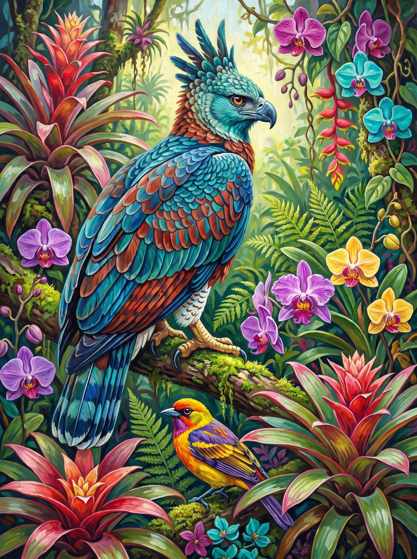 The Sacred Quetzal (80 Colors)