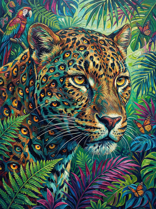 Nothing Moves Unnoticed Leopard (80 Colors)