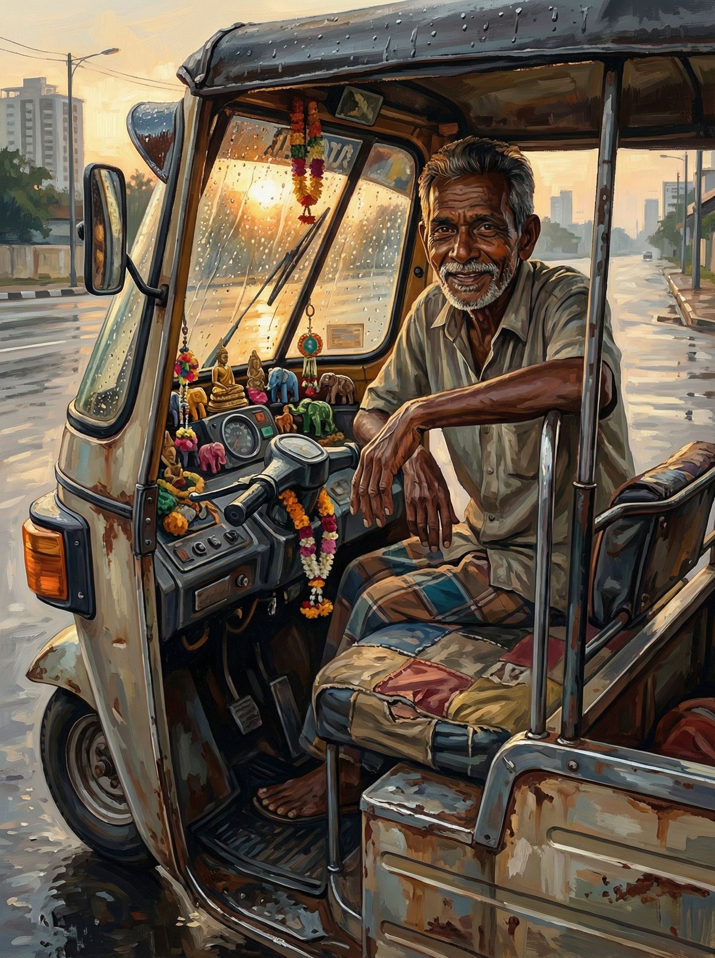Tuk Tuk Driver Portrait
