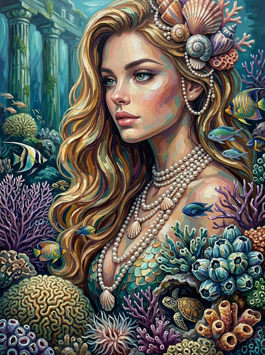 Underwater Mermaid Paradise (80 Colors)