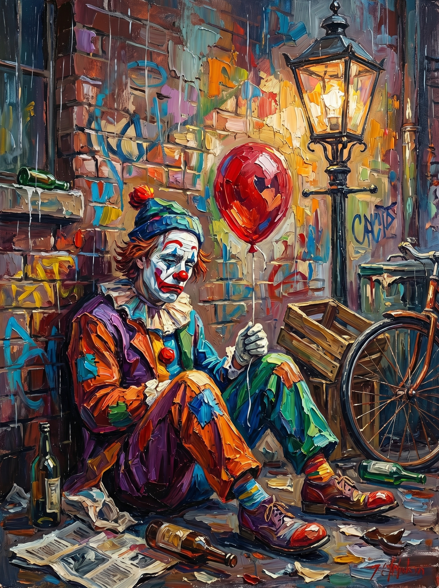 Urban Clown Lantern (80 Colors)