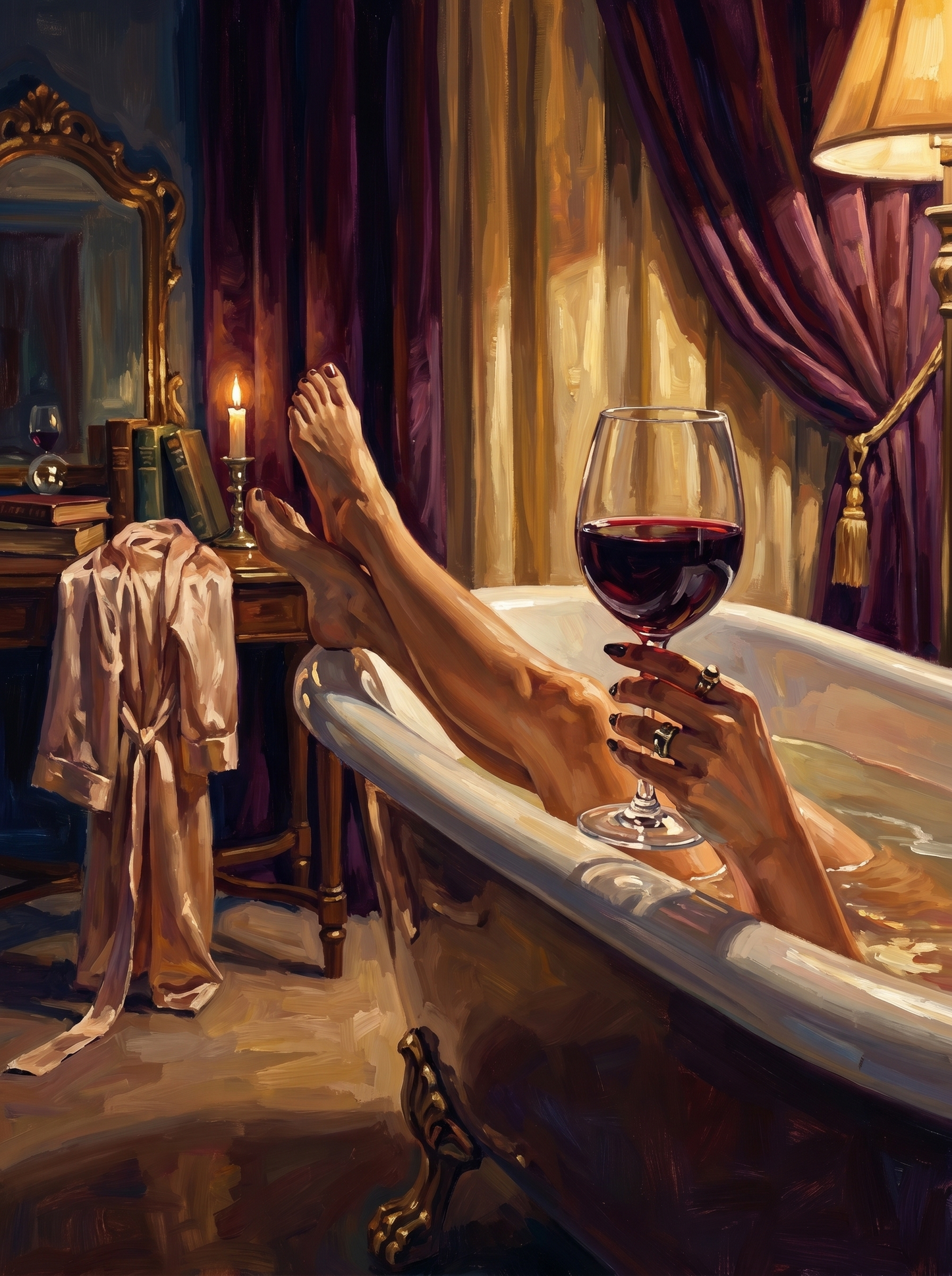 Victorian Bath Wine Evening