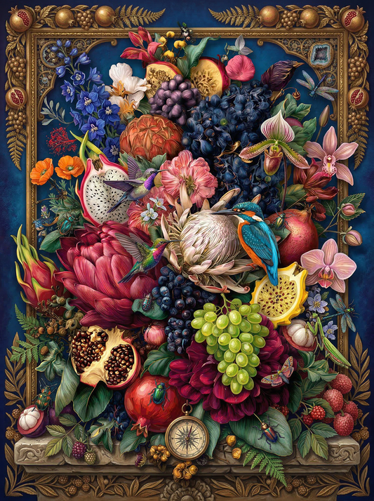 Vintage Botanical Treasures (120 Colors)