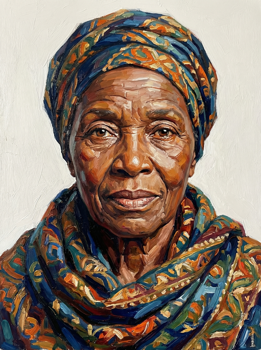 Wise Elder Face (80 Colors)