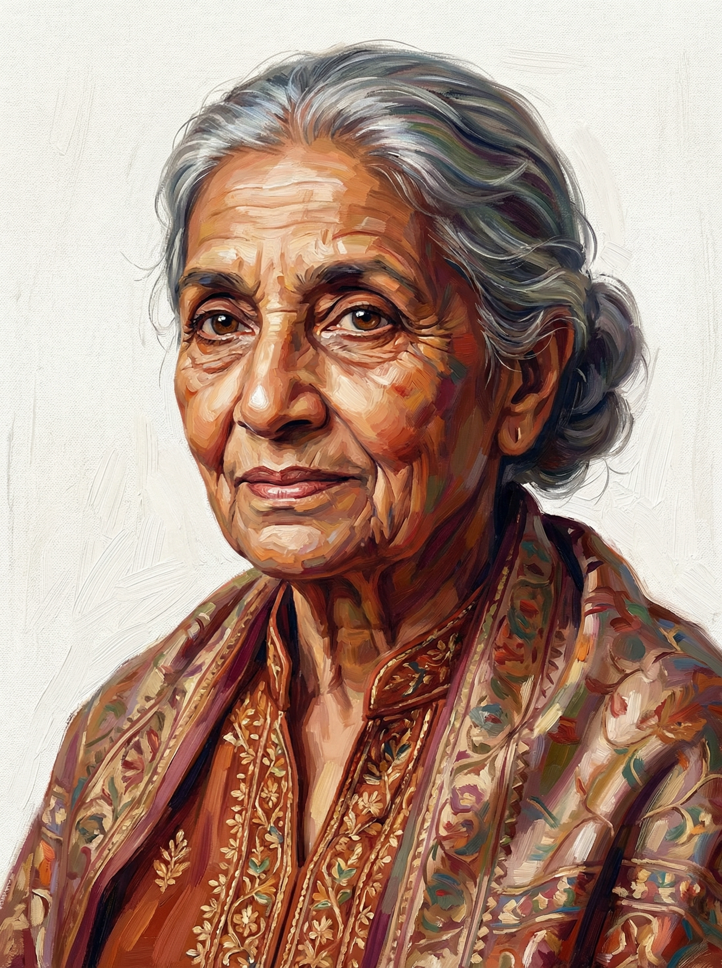 Wise Grandmother Red Dress (120 Colors)