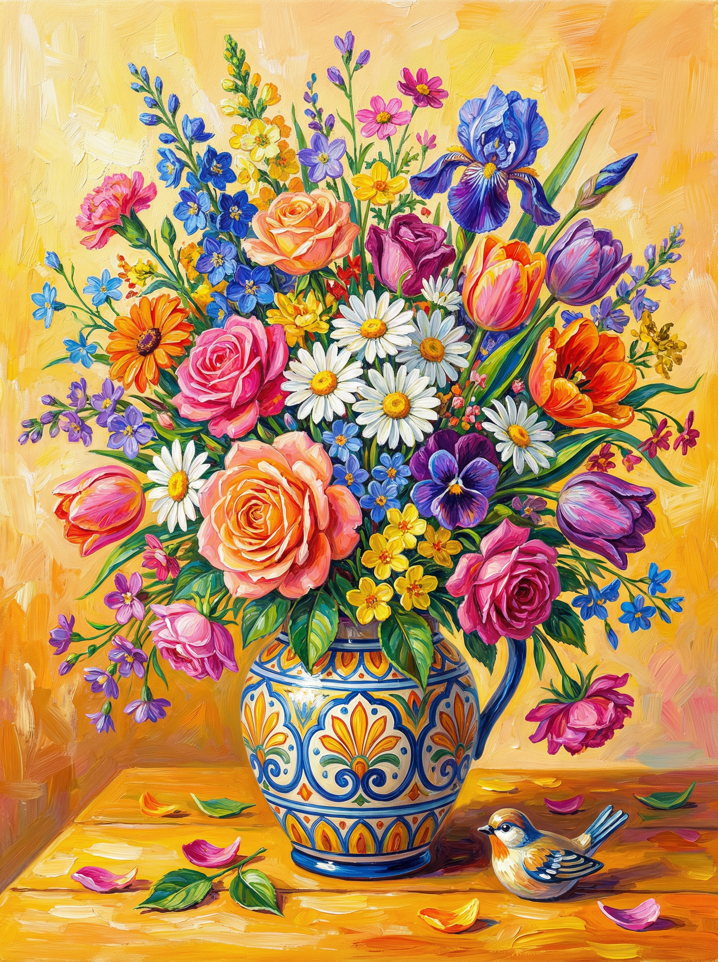 Yellow Garden Song (80 Colors)