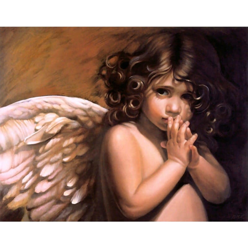 Angel Diy Paint By Numbers Kits PBN92239 - NEEDLEWORK KITS