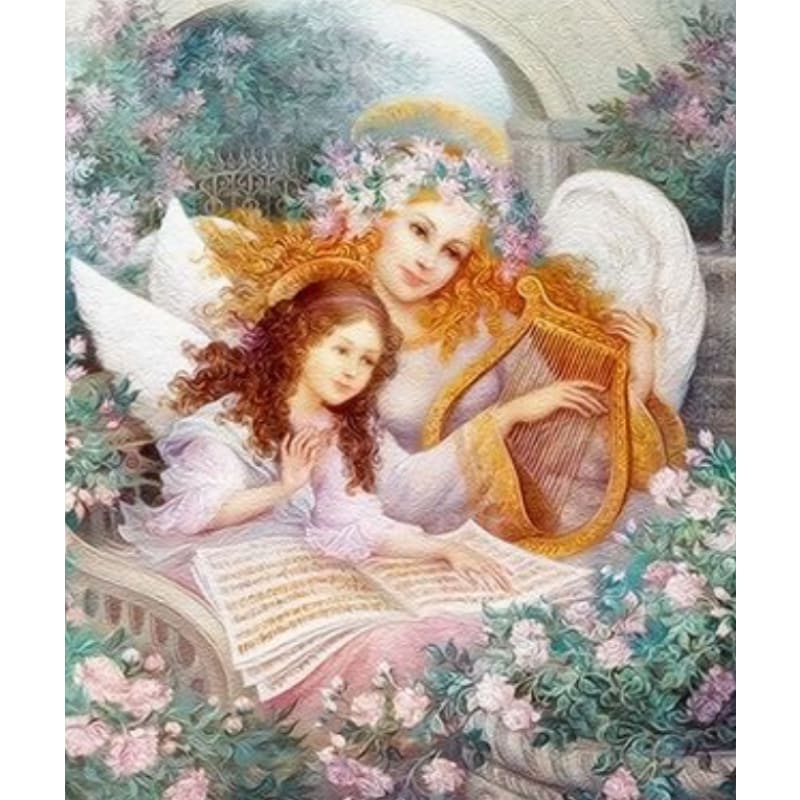 Angel Diy Paint By Numbers Kits ZXQ2272 - NEEDLEWORK KITS