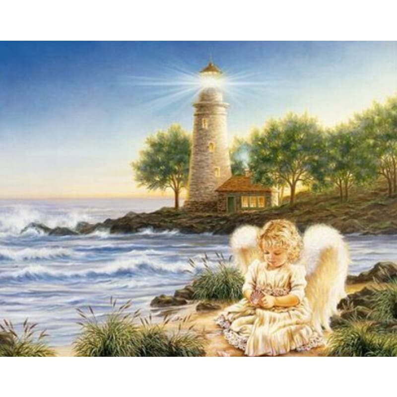 Angel Diy Paint By Numbers Kits ZXQ2598 - NEEDLEWORK KITS