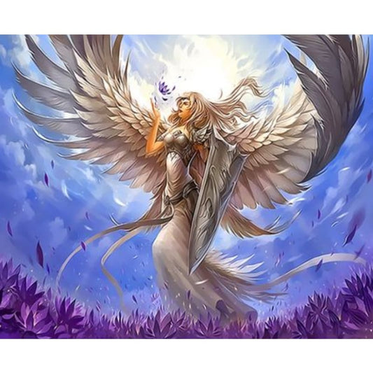 Angel Diy Paint By Numbers Kits ZXQ3201 - NEEDLEWORK KITS