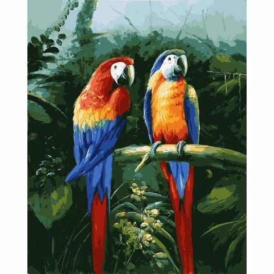 Animal Parrot Paint By Numbers Kits VM90741 - NEEDLEWORK KITS