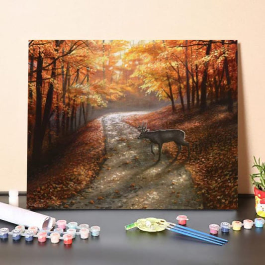Autumn Bliss Paint By Numbers Kit