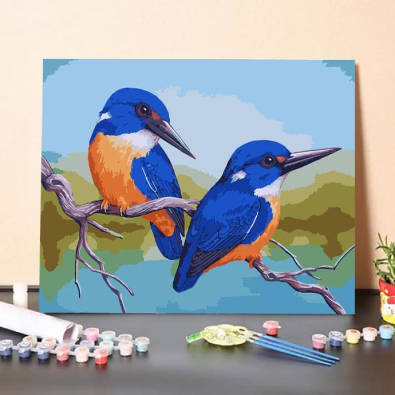 Azure Kingfishers