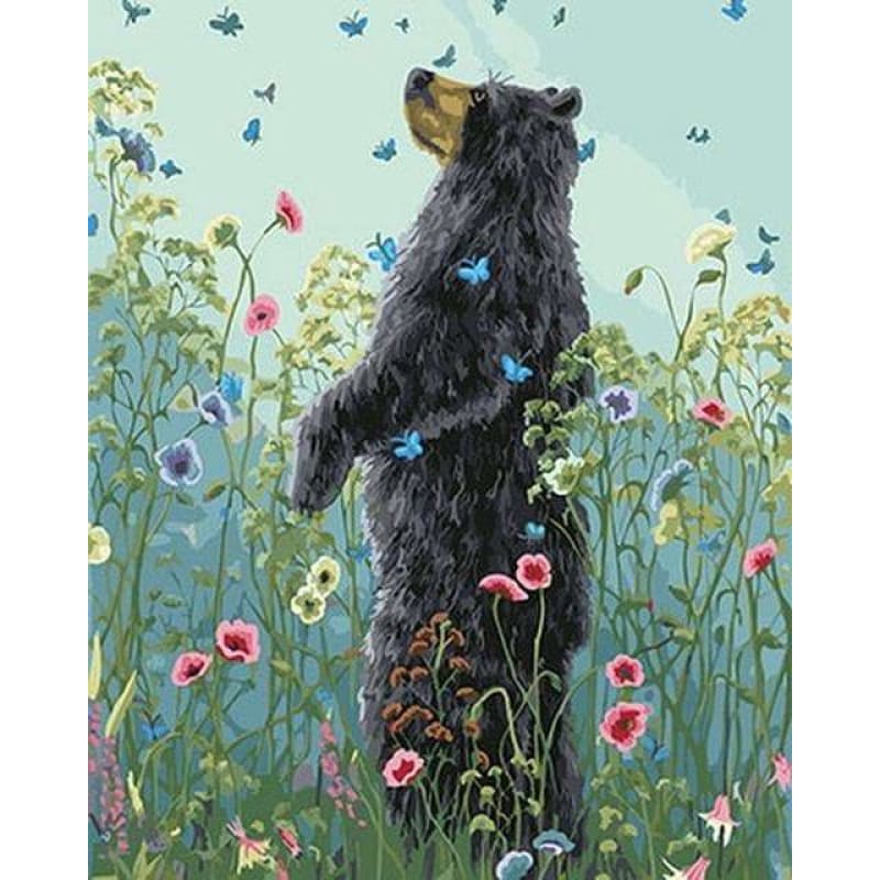 Bear Diy Paint By Numbers Kits VM95853 - NEEDLEWORK KITS