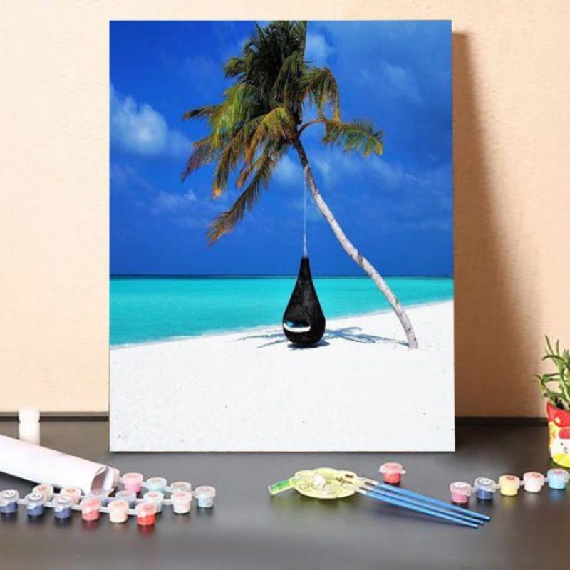 Beautiful Beach Paint By Numbers Kit