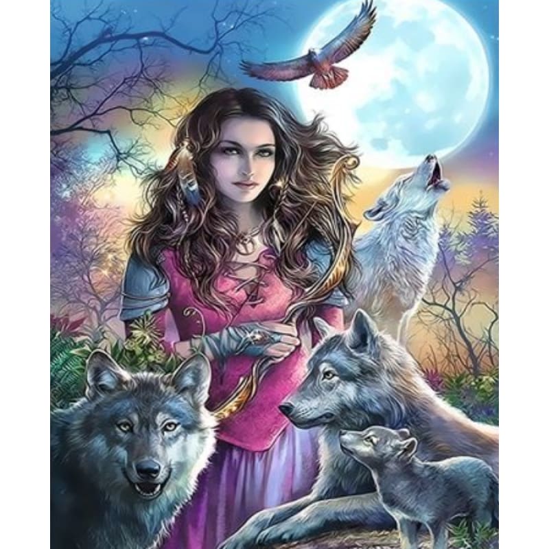 Beauty And Animal Diy Paint By Numbers Kits ZXQ3656 Adult Paint By