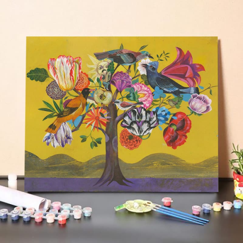 Big Tree DIY Paint by Number Kits – Adult Paint By Numbers
