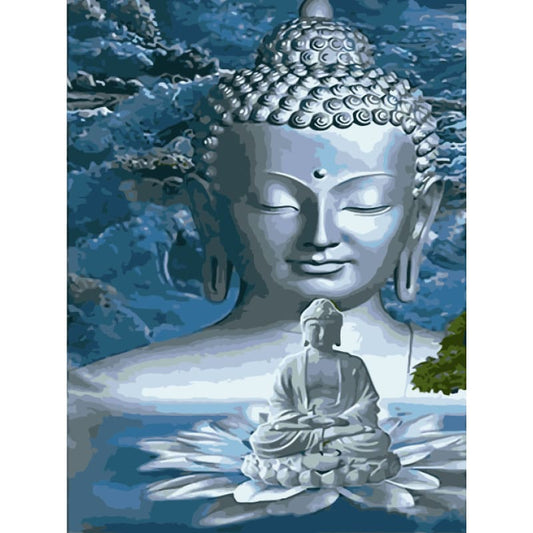 Buddha Diy Paint By Numbers Kits WM-1602 - NEEDLEWORK KITS