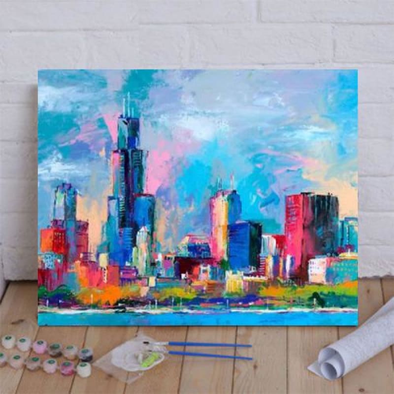 Chicago V Paint By Numbers Kit