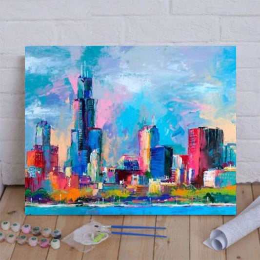 Chicago V Paint By Numbers Kit