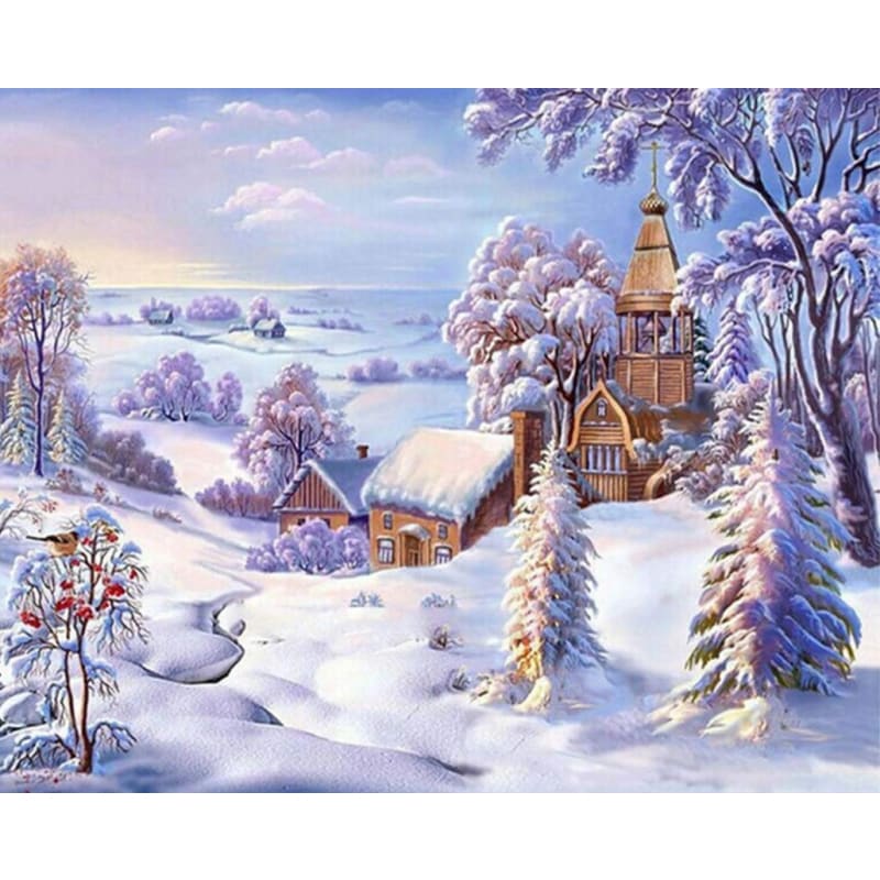 Christmas Diy Paint By Numbers Kits VM30276 - NEEDLEWORK KITS