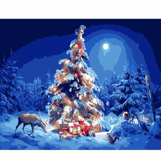 Christmas Paint by Numbers Kits DIY PBN30275 - NEEDLEWORK KITS