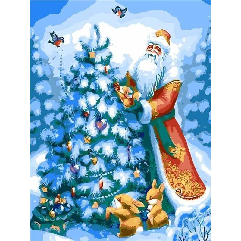 Christmas Paint by Numbers Kits DIY VM30274 - NEEDLEWORK KITS