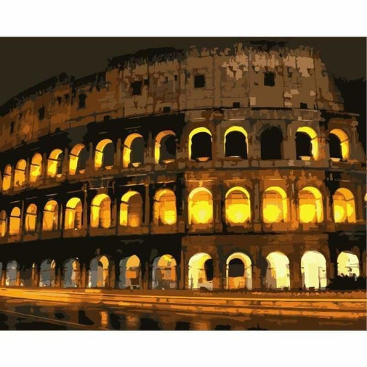 Colosseum Diy Paint By Numbers Kits WM-617 - NEEDLEWORK KITS