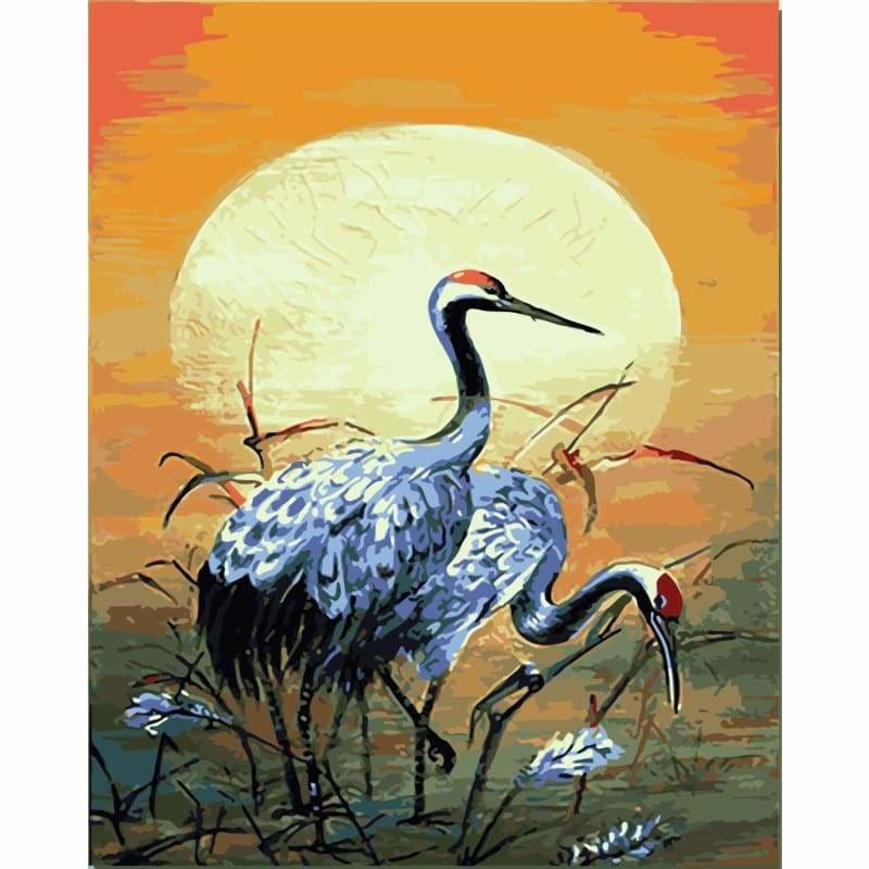 Crane Diy Paint By Numbers Kits WM-428 - NEEDLEWORK KITS