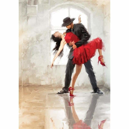 Dancer Diy Paint By Numbers Kits PBN96329 - NEEDLEWORK KITS