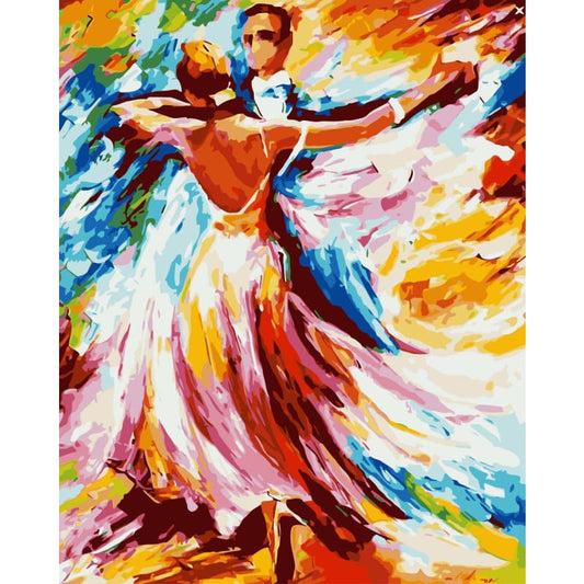 Dancer Diy Paint By Numbers Kits WM-214 - NEEDLEWORK KITS