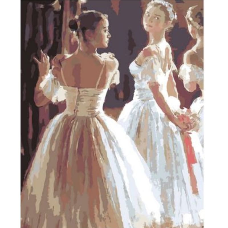 Dancer Diy Paint By Numbers Kits ZXQ2019-20 - NEEDLEWORK KITS