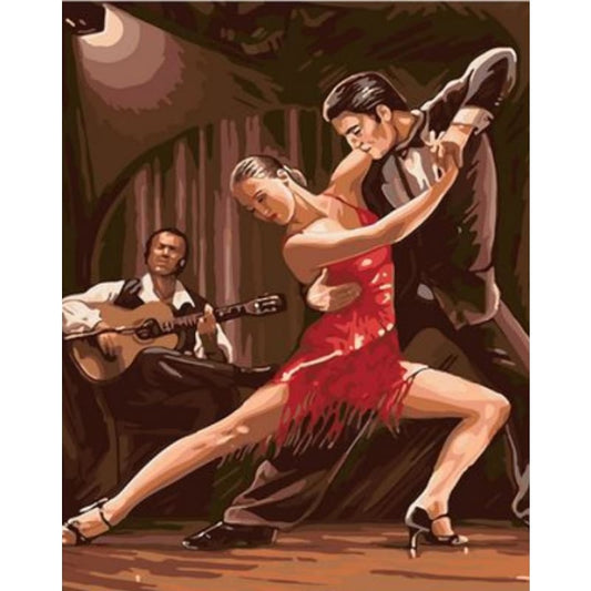 Dancer Diy Paint By Numbers Kits ZXQ2219-19 - NEEDLEWORK KITS