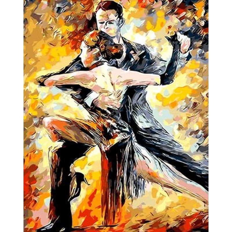 Dancer Portrait Diy Paint By Numbers Kits PBN92786 - NEEDLEWORK KITS