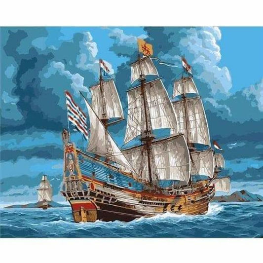 Diy Paint By Numbers Kits QFA90045 - NEEDLEWORK KITS