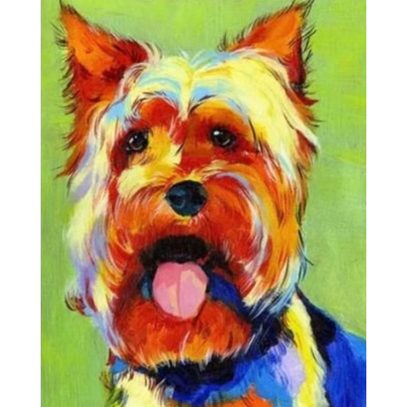 Dog Diy Paint By Numbers Kits VM57811 - NEEDLEWORK KITS