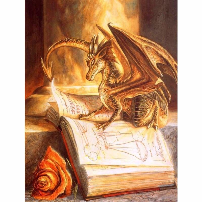 Dragon Diy Paint By Numbers Kits QFA90014 - NEEDLEWORK KITS