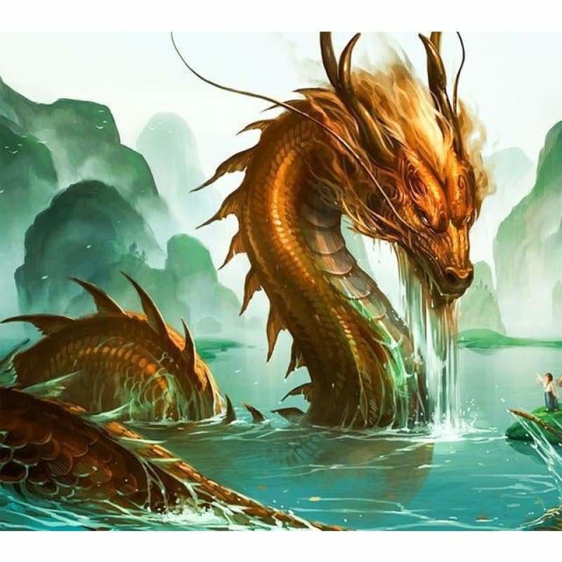 Dragon Diy Paint By Numbers Kits QFA90016 – Adult Paint By Numbers
